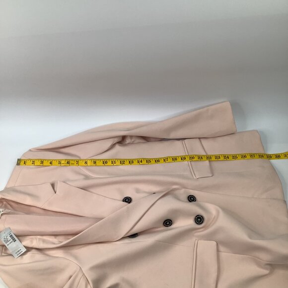 Maurices XXL Light Pink Blazer Double-Breasted Lightweight  NWT Lined Office - Picture 8 of 9